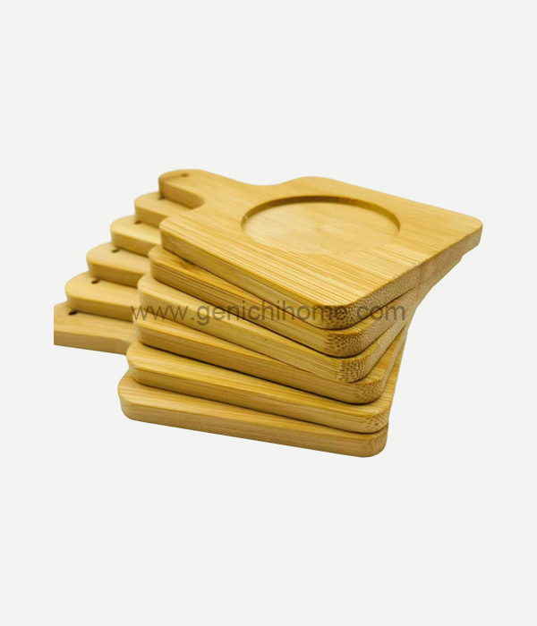 Quam durabile et fingunt repugnant sunt Bamboo coasters?